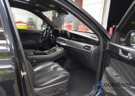 2022 Hyundai Palisade Calligraphy z USA, uszkodzony, nr VIN KM8R74HE3NU367240